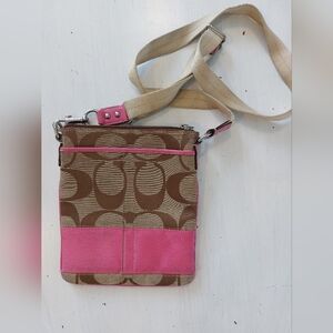 COACH crossbody hand bag